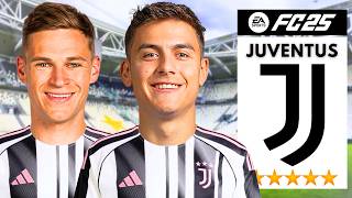 RECONSTRUYENDO a la JUVENTUS en Modo Carrera de FC 25