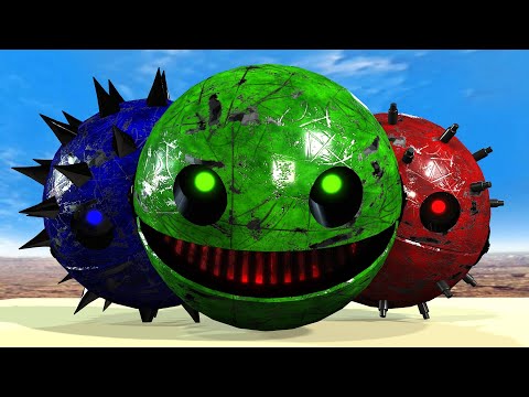 MS PACMAN VS CARTOON CAT (ROBOT PACMAN VS MONSTER PACMAN ) 154