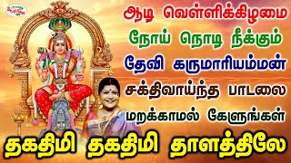 ஆடி வெள்ளிக்கிழமையில் நோய் நொடி நீக்கும் கருமாரியம்மன் சக்திவாய்ந்த பாடலை கேளுங்கள் | Sruthilaya