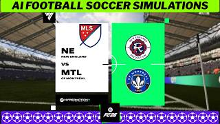 NEW ENGLAND vs MONTRÉAL ⚽ MLS 2026/27 Matchday 6 🟩 EA FC 26 Simulation