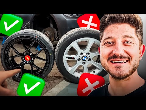 Cambiandole Ruedas al BMW!!! R19 x 8,5