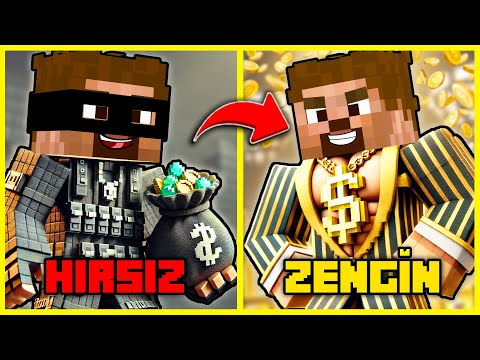 HIRSIZ ARDA MİLYONER OLDU! 😱 - Minecraft ZENGİN FAKİR HAYATI