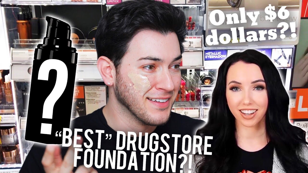 TESTING THE BEST DRUGSTORE FOUNDATION EVER? ThaTaylaa made me buy it.