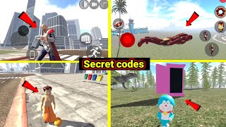 🤩New Secret Update Codes? Thor character+Iron Man+Chhota Bheem+Doremon Codes? Indian bike driving 3d