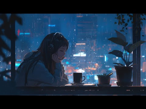 Peaceful Piano Music + Rain Sounds - Autumn Night Dream