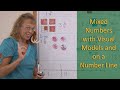 Mixed Numbers and Number Lines