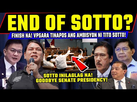 Het0 Go0dNews! Sotto Kinarma na? NiLagLag ng mga Senad0r? Senate Presidency Dream Tinap0s ni VPSARA?