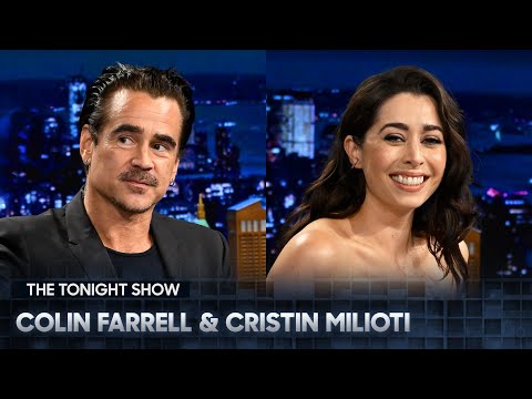 Colin Farrell and Cristin Milioti Talk Colin's Unrecognizable Transformation for The Penguin