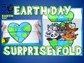Drawing an Earth Day Surprise Fold
