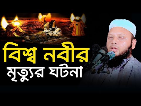 হজরত মুহাম্মদ সাঃ এর মৃত্যুর হৃদয়বিদারক ঘটনা ।হাঃ মাওঃ মুফতি আব্দুল মালেক ভূয়াপুরী।01799770779