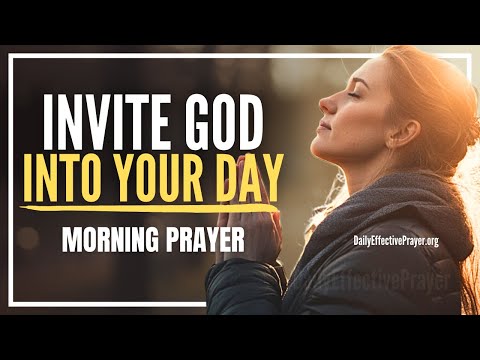 Blessings Start By Inviting God To Lead The Way | Blessed Morning Prayer To Start Your Day With God