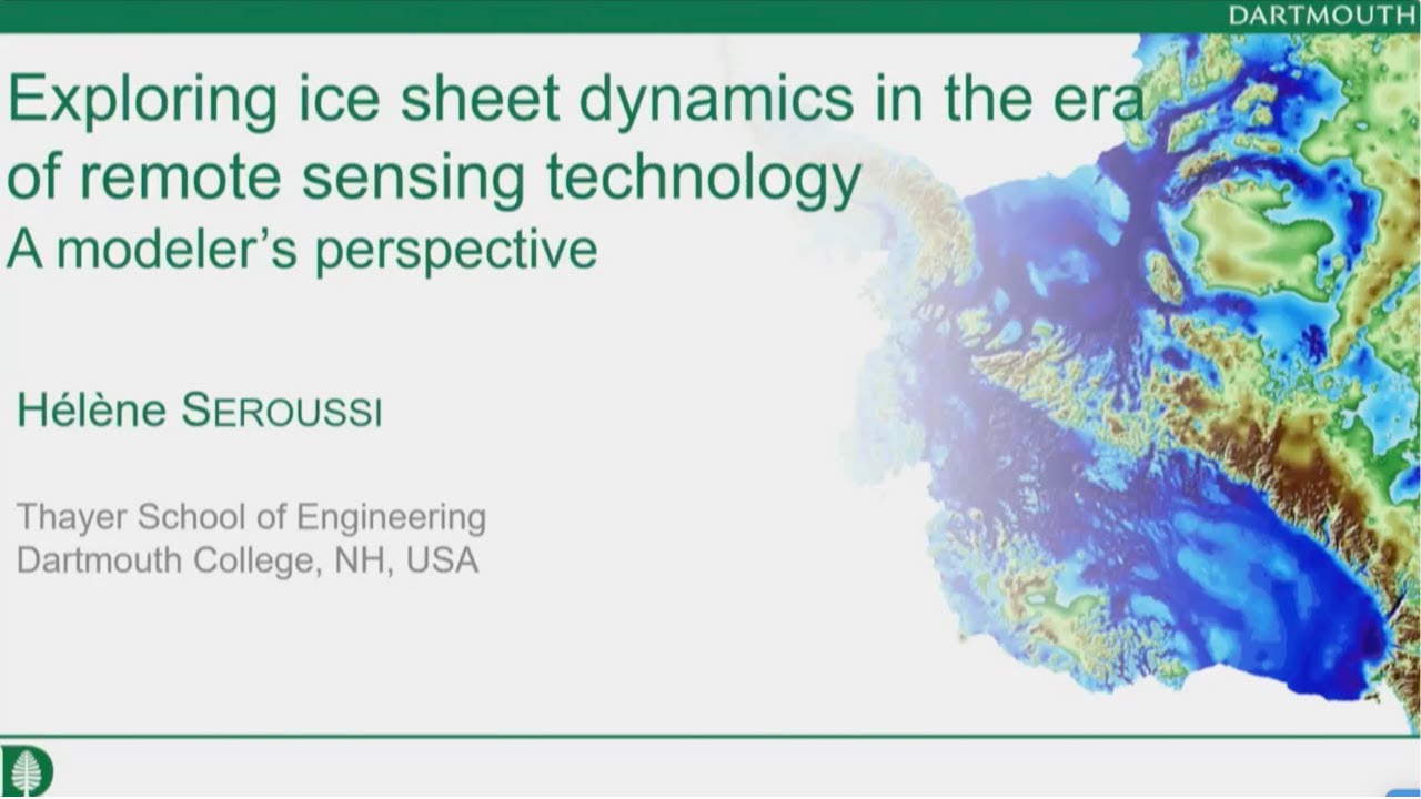 Exploring Ice Sheet Dynamics in the Era of Remote Sensing Technology