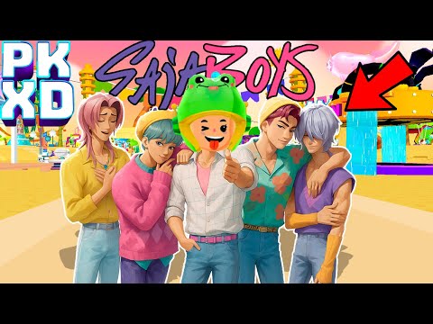 LOS PERSONAJES SAJA BOYS de K-POP DEMON HUNTERS INVADEN PK XD 🐸 SIMBA