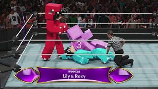 Omz vs. Roxy & Lily - 1v2 Minecraft