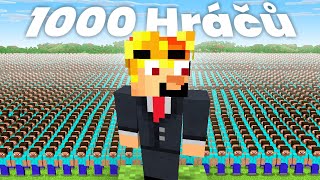 Pozval jsem 1000 HRÁČŮ na můj server..