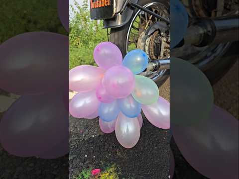 सायलेंसर् को लगाई बल्लून box 😁😲 #shorts #ytshorts #funny #balloon