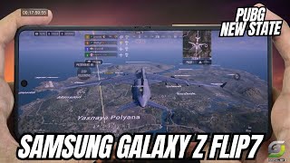 Samsung Galaxy Z Flip 7 test game PUBG New State 90 FPS | Exynos 2500