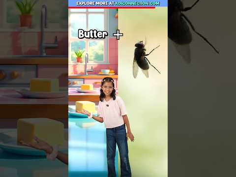 Fun Compound Words for Kids 🦋 | Butterfly, Rainbow, Cupcake & More | Adi Connection #shorts