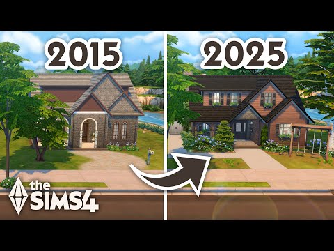 Renovating my First Build in The Sims 4: 10 Years Later