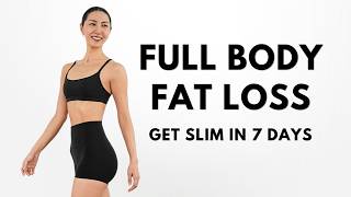 Melt Full Body Fat in 7 Days 🔥 40 Min Total Body Sweat Workout | Standing Only, No Jumping