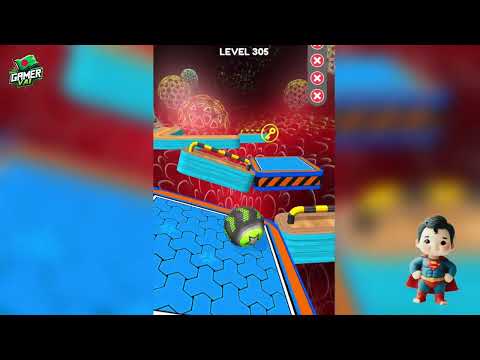 Going Balls iphone 16 Pro Max Gaming Test | iOS Gameplay Level 306 | Gamer Vai