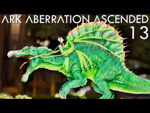 Spectacular Spino Taming Day! ARK Aberration Ascended E13