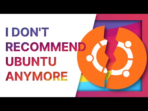 Why I don't recommend Ubuntu anymore