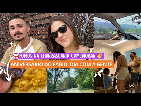 ANIVERSÁRIO DO FÁBIO , FOMOS COMEMORAR 🥳