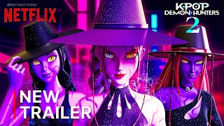 HUNTRIX: Awakening of Blood 🩸 | K-Pop Demon Hunters 2 (2027) Lyric Trailer | Netflix 💥