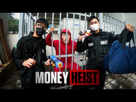 TEAM BAD GUY MONEY HEIST  vs POLICE PRISON (Epic Parkour POV)