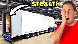 WORK STARTS TURNING MY NEW BOX TRAILER INTO A DREAM HOME! | #truckertim