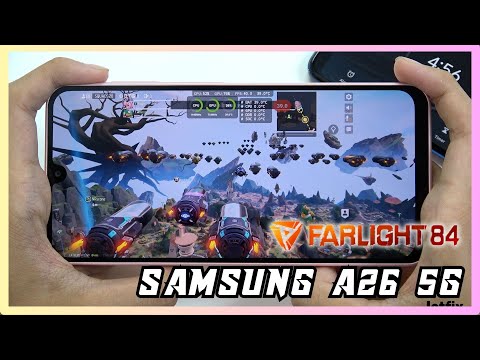 Samsung Galaxy A26 5G Farlight 84 Gaming test | Exynos 1380