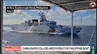 Chinese Ships Collide in Encounter With Philippine Boats