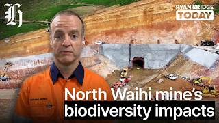 YouTube video thumbnail: Global Mine Boss Says North Waihī Mine Biodiversity Impacts are "net Positive"