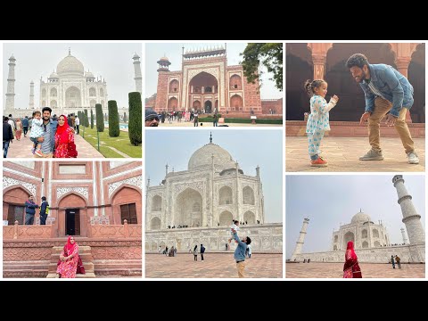 🫶🏻 Taj Mahal Agra, Delhi | Last vlog from India tour