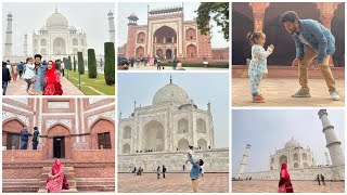 🫶🏻 Taj Mahal Agra, Delhi | Last vlog from India tour
