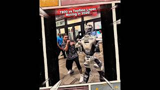 Teofimo Lopez tried to take on T800, but much like the Shakur Stevenson fight he just wasn't ready!