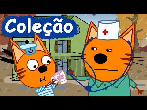 Kid-E-Cats em Portugues | Coleção dos episódios | Desenhos para crianças