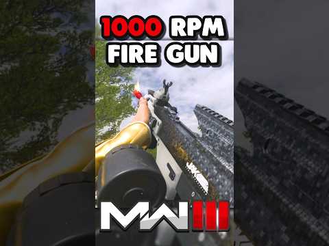 This Gun Shoots so Fast it CATCHES ON FIRE