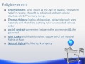 Enlightenment and Scientific Revolution Concepts