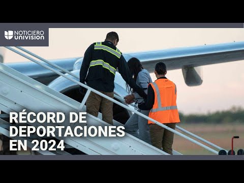 Administración Biden impone récord de deportaciones en 2024