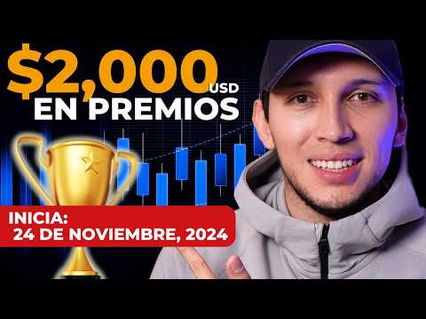 Competencia de Trading para Principiantes (Sin costo) 💹 Premios del 1 al 10 🏆