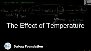 The Effect of Temperature