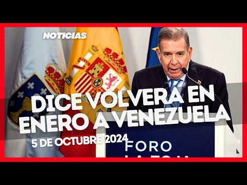 EDMUNDO GONZALEZ  DICE SU SALIDA DE VENEZUELA ES TEMPORAL, NOTICIAS DE VENEZUELA HOY💥