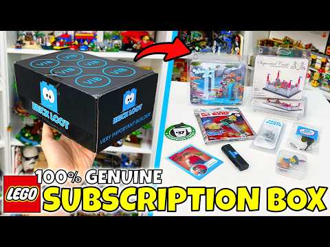 UNBOXING the FIRST LEGO-ONLY SUBSCRIPTION BOX