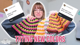 Crocheting With Your Favorite Color Combos | PassioKnit Vlog