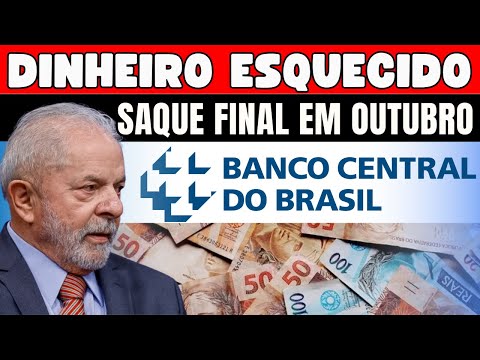 DINHEIRO ESQUECIDO: APOSENTADOS TEM DE SACAR VALORES A RECEBER EM OUTUBRO! SVR LIBERADO AGORA