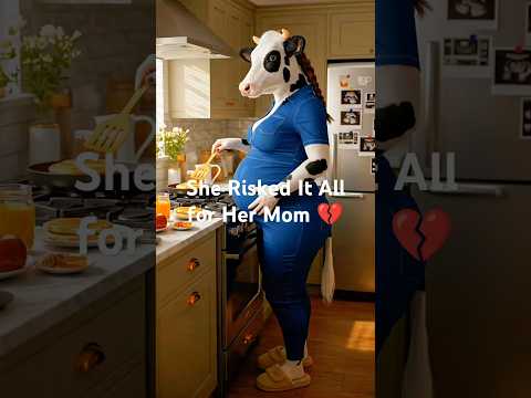 💔 Brave Calf Saves Pregnant Mom 🤰🐮|Tear‑Jerker Animated#BraveCalf #PregnantMomStory #EmotionalAnimat