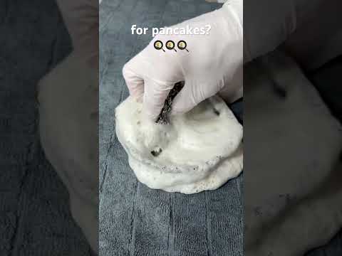 for pancakes or eggs? #asmr #cleantok #cleaning #recycle #fyp