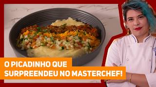 Receita da Semifinal do MasterChef: Picadinho com Purê de Mandioca e Farofa | Chef Gi Souza